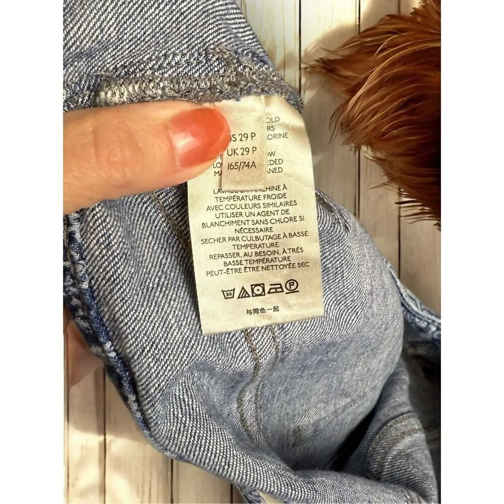 Anthropologie Pilcro Paisley Floral Printed High Rise Trouser Bootcut Buttonfly - Picture 7 of 14